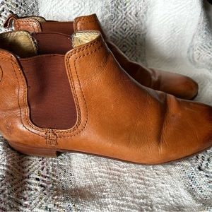 Frye short leather boots. Size 8
